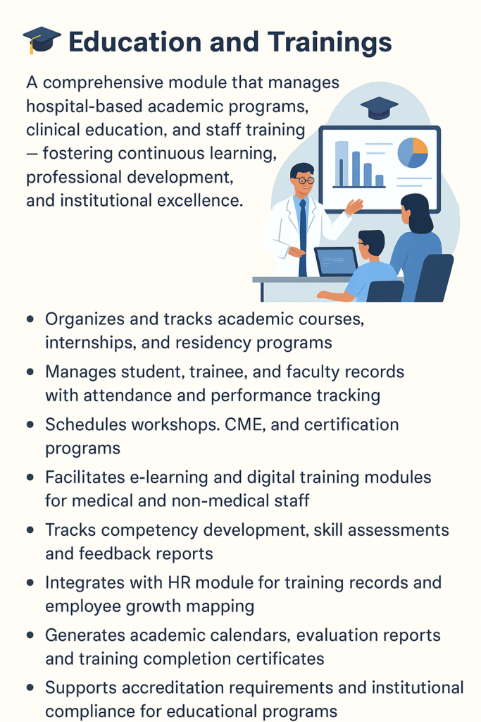 Intelligent Training & Education Software by HealthSoft360 for hospitals and healthcare professionals.