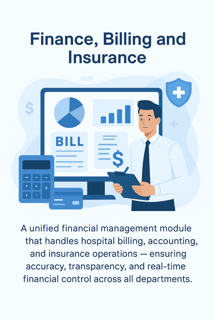Smart Insurance Claims Software by HealthSoft360 for hospitals and healthcare professionals.