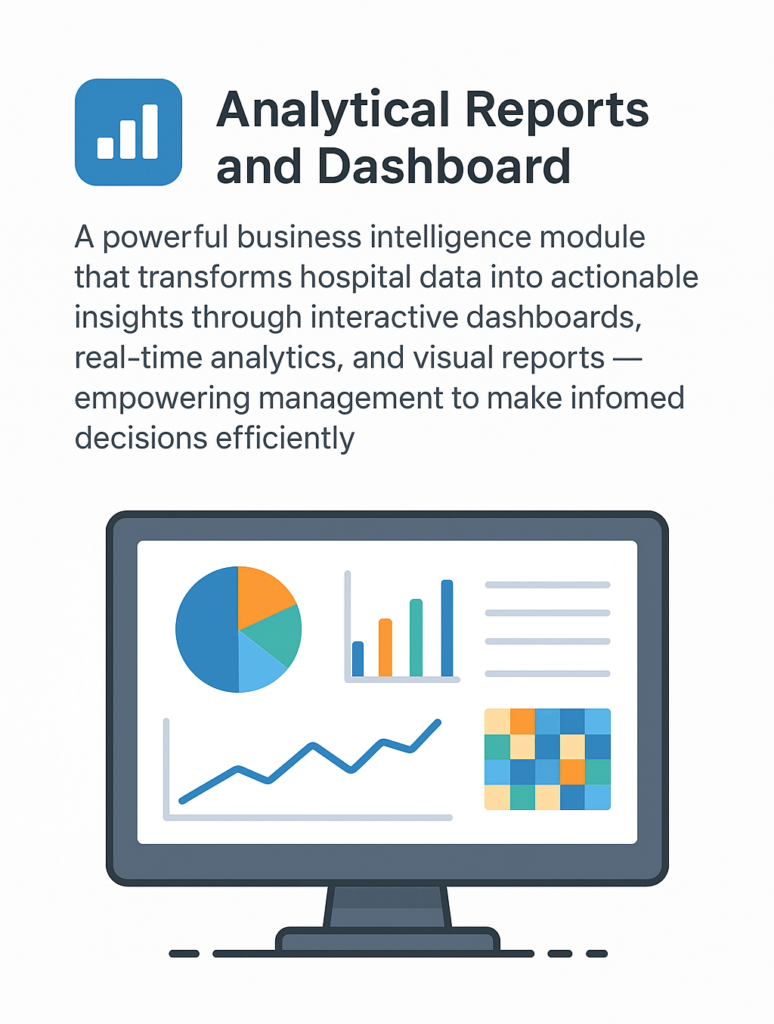 Intelligent Dashboard & Analytics Software by HealthSoft360 for hospitals and healthcare professionals.